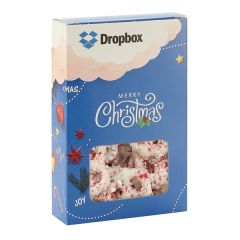 Window Box With White Chocolate Pretzels With Crushed Pepper