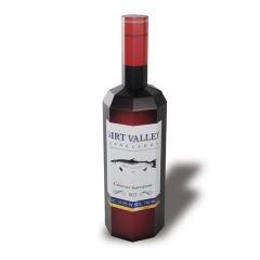Wine Bottle Display 4-1/2 Ft Hx 14-1/2 Inch W Corrugated Cardboard