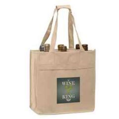 Wine Tote - 6 Bottle Bag In Cmyk - Color Evolution