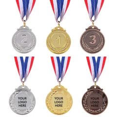Winner Medals Gold Silver Bronze Prizes For Competitions 2.5