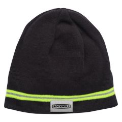 Winter Beanie With Reflective Stripe