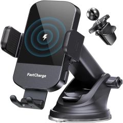 Wireless Car Charger Phone Mount Holder