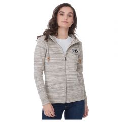 Women's Space Dye Zip Hoodie