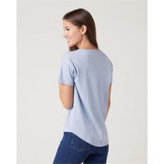 Women's Hi-Lo Tee by Cotton Heritage
