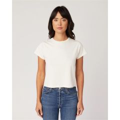 Women's High Waisted Tee by Cotton Heritage