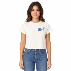 Women's High Waisted Tee by Cotton Heritage
