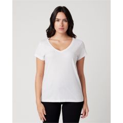 Women's V-Neck T-Shirt by Cotton Heritage