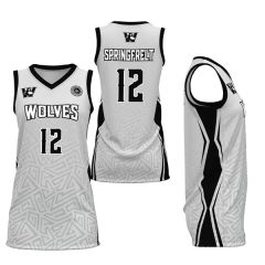 Women's/Girls Basketball V-Neck Jersey