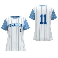 Women's/Girls Softball Crew Neck Jersey