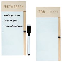 Wood Dry Erase Board