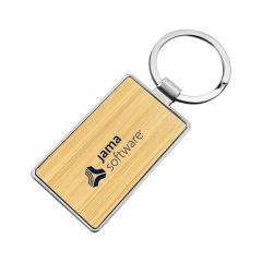 Wooden Keychain Key Tag
