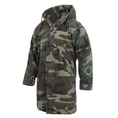 Woodland Camo M-51 Fishtail Parka