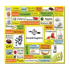 Words Plus Rectangle Magnet