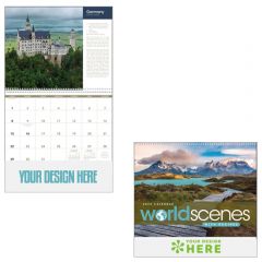 World Scenes With Recipes 2023 Calendar