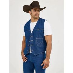 Wrangler Men's Unlined Denim Vest