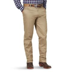 Wrangler Men's Western Casuals Flat Front Pants