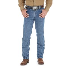 Wrangler Premium Cowboy Cut Regular Fit Jean - Dark Stone
