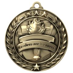 Wreath Award Medal - Readers Are Leaders