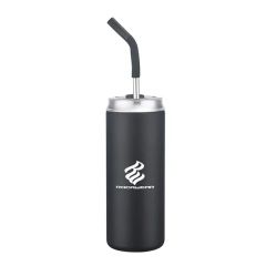 Wynn Tumbler SS Straw W/Silcone Tip - 20 Oz