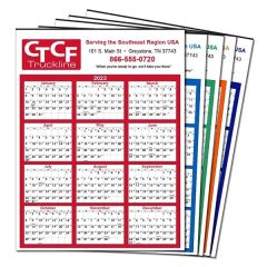 Year-At-A-Glance Calendar 