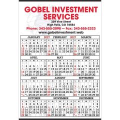 Year-In-View Favorite Full-Color Calendar