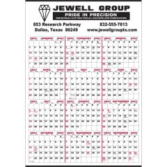 Year-In-View Top Ad Calendar