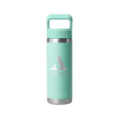 Yeti Rambler 18 Oz Water Bottle With Color-Matched Str