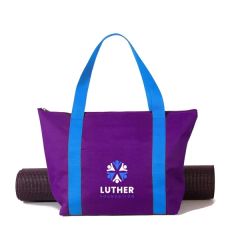 Yoga Tote Bag With Full Color Straps