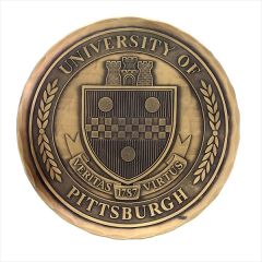 York Round Metal Coaster
