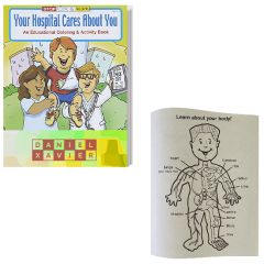 Your Hospital Cares About You Coloring Book Fun Pack