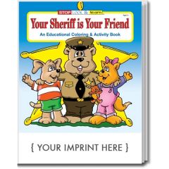 Your Sheriff Is Your Friend Coloring And Activity Book