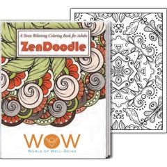 Zendoodle Stress Relieving Coloring Book For Adults