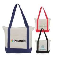 Zephyr - Cotton Canvas Boat Tote Bag