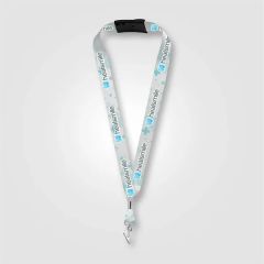 Zevi rPET Bulldog Clip Lanyard