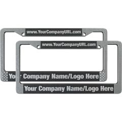 Zinc Die Cast Metal License Plate Frames Domestic