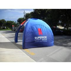 Zippered Inflatable Tent Wall - Full Bleed