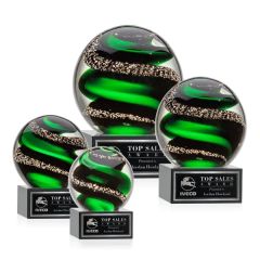 Zodiac Award On Hancock Base - Black