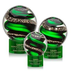 Zodiac Award On Marvel Base - Green