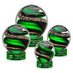 Zodiac Award On Stanrich Base - Green