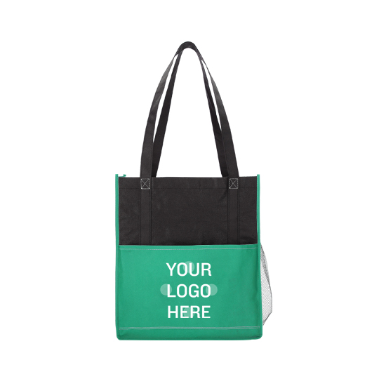 Custom Deluxe Non-Woven Business Tote by Logotech 107846