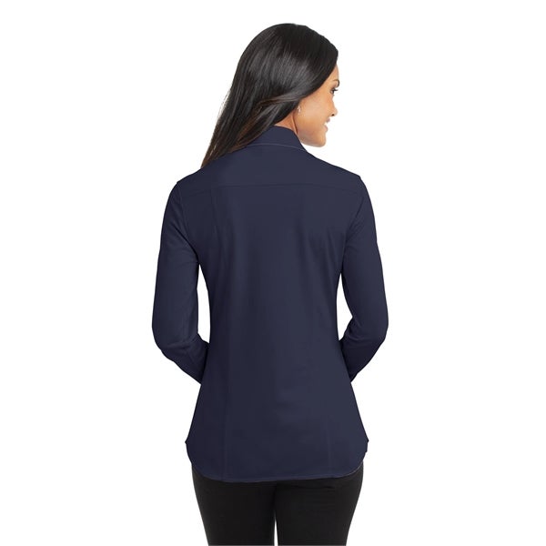 Port Authority Ladies Dimension Knit Dress Shirt. 140216