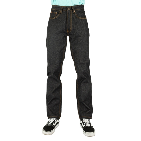 パンツ SREU - perl denim L/C INK DYED HEAVY DENIM BELTED PANTS(XS Grey): Vintage 1.1