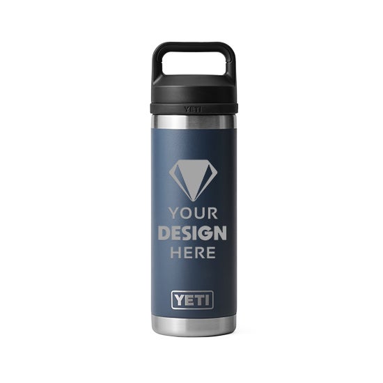 Custom Yeti Rambler 18 Oz Bottle with Chug Cap from 800792