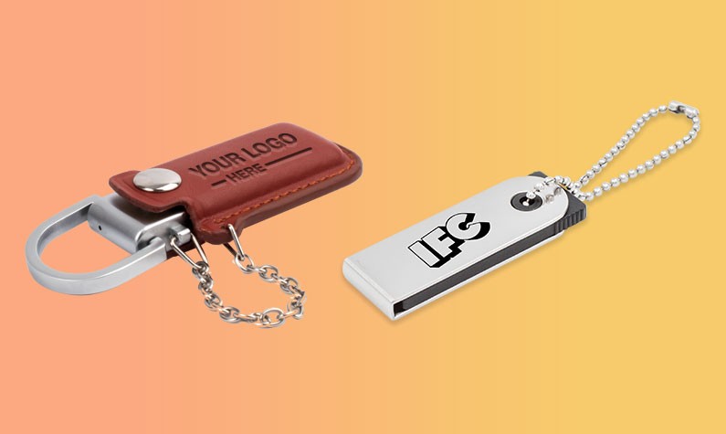 Custom Keychain USB Flash Drive