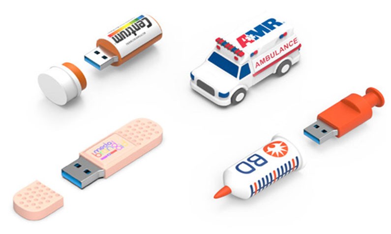Custom USB Flash Drives For Healthcare Industry
