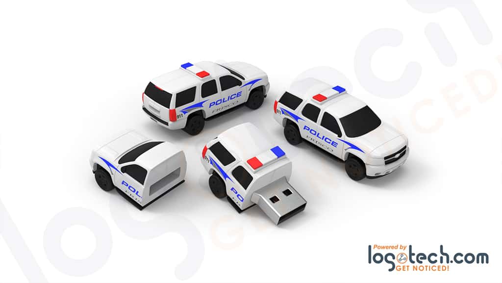 Police SUV USB Flash Drive