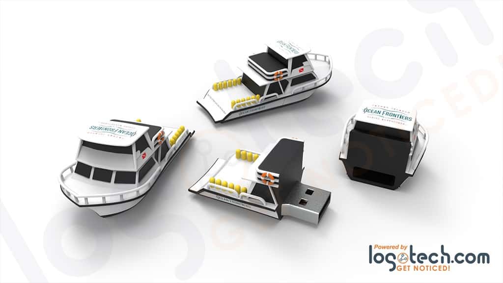 Charter Boat USB Flash Drive