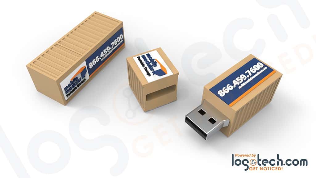 Shipping Container USB Flash Drive