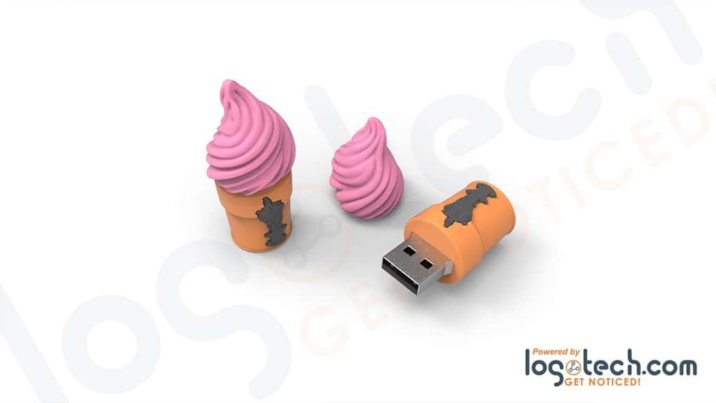 Ice Cream Cone USB Flash Drive
