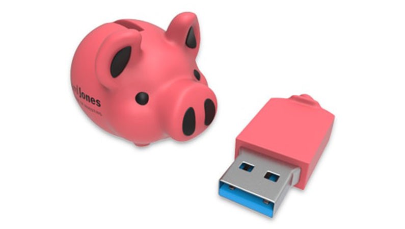 Custom Piggy Bank USB Flash Drive